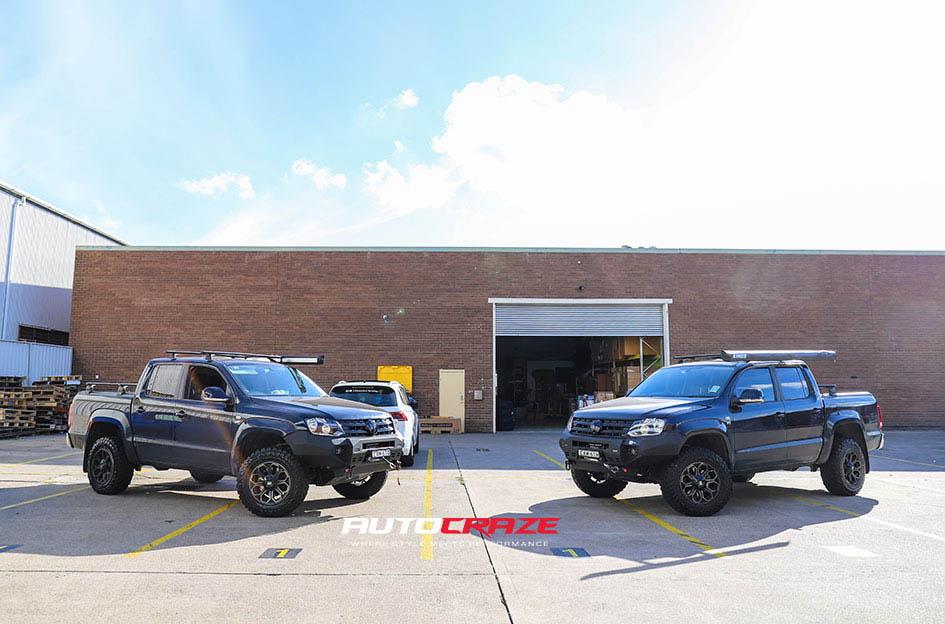 VOLKSWAGEN AMAROK REPLAY GLOSS BLACK MACHINED DARK TINT